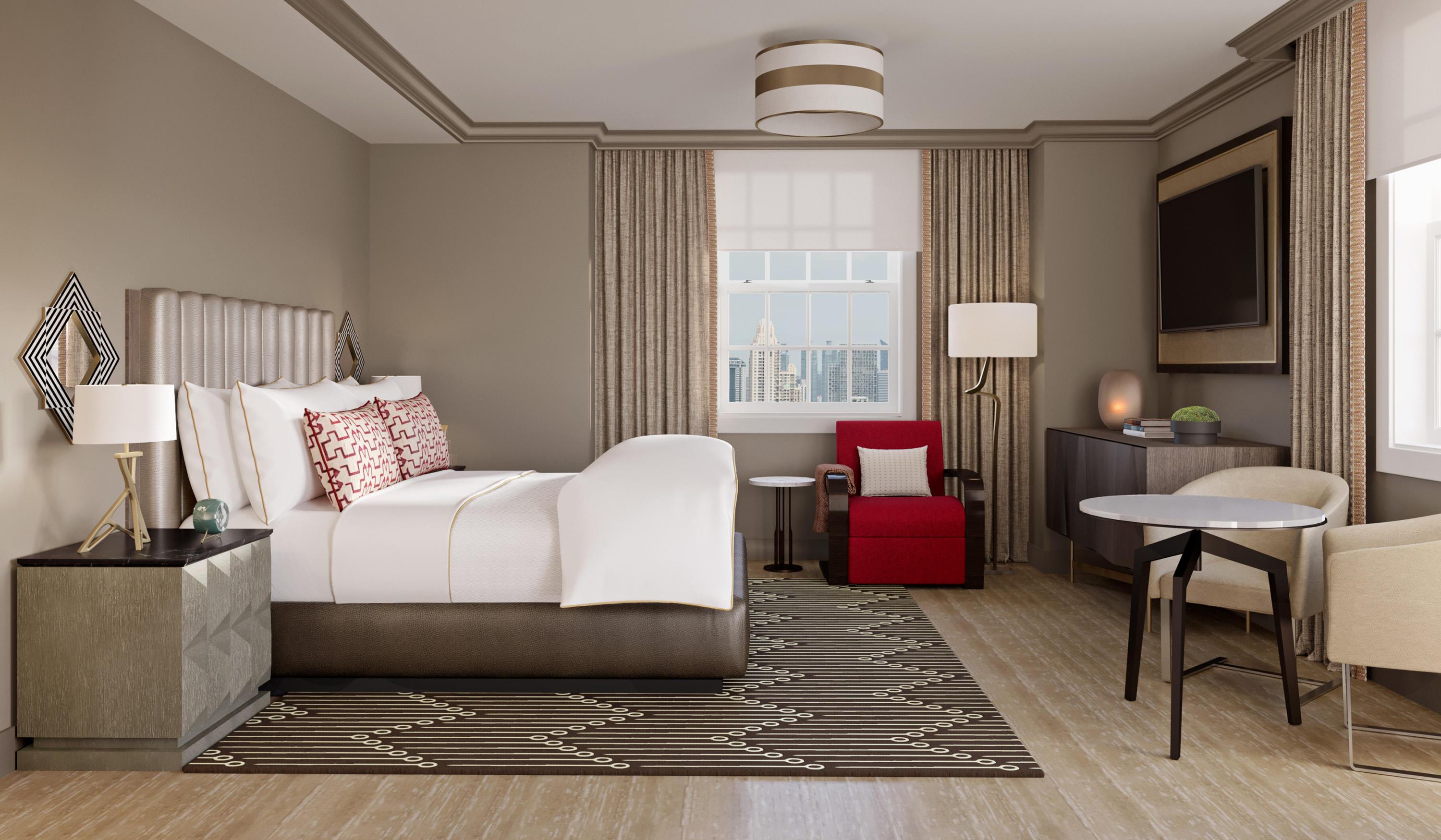 The Plaza Hotel Pioneer Park El Paso Luaran gambar A guest room at the Hotel Commonwealth